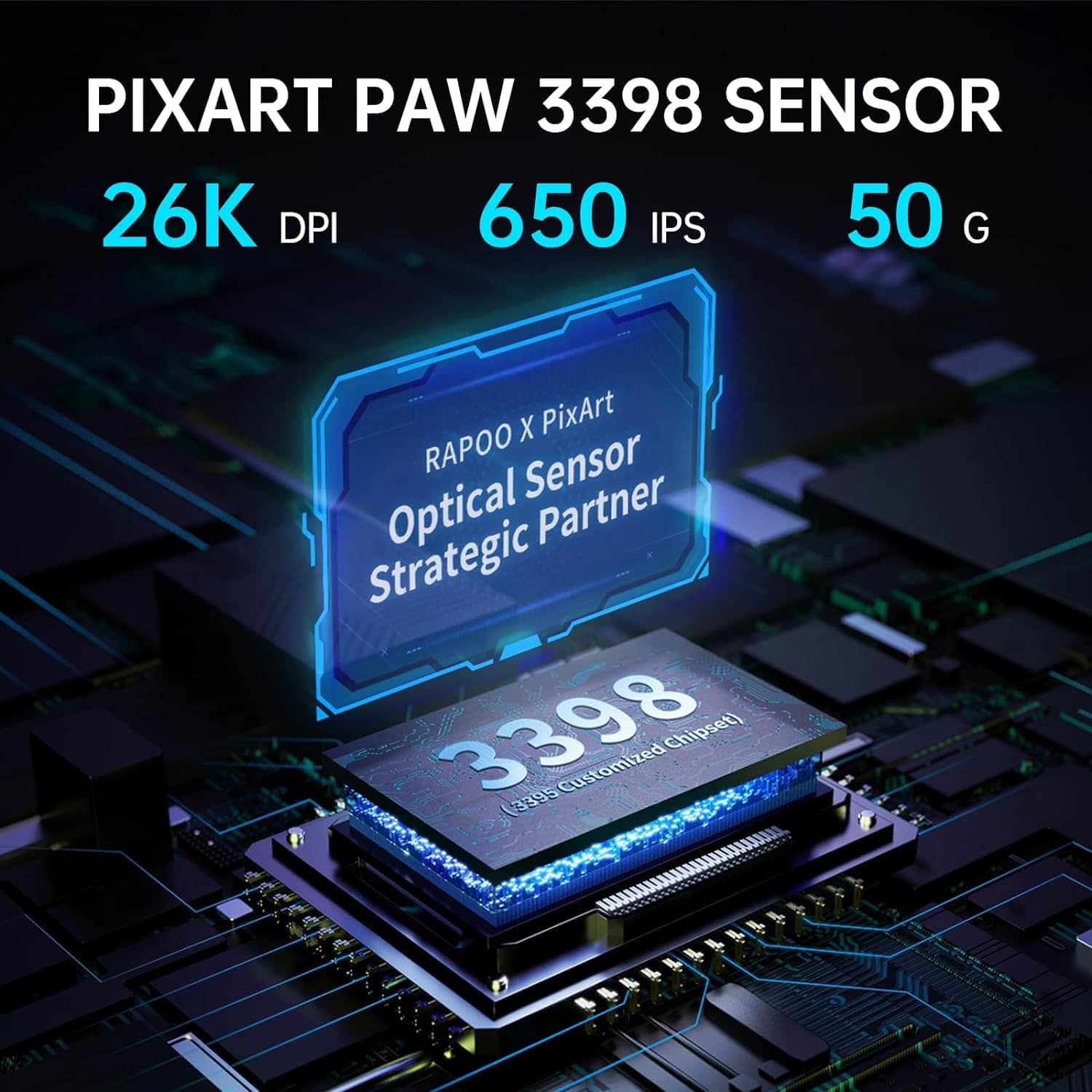 Chuột Gaming Rapoo VT9Pro Light Grey 3