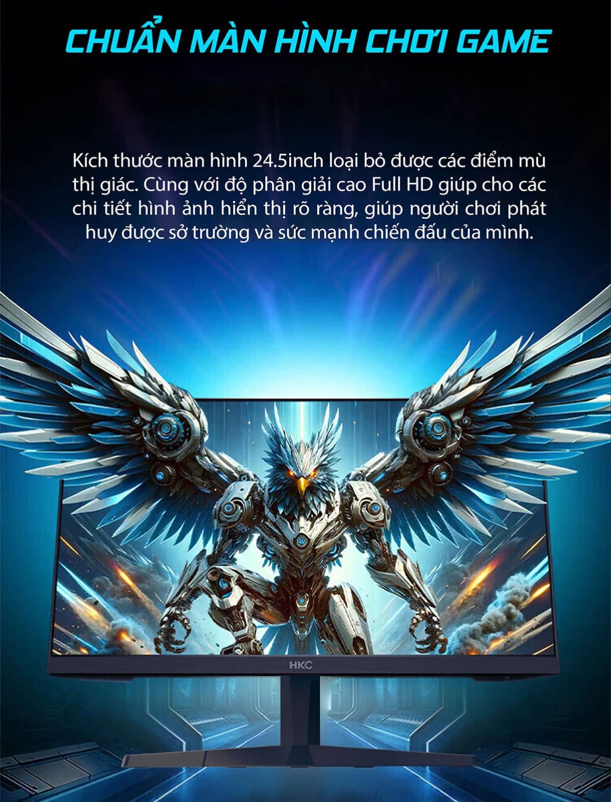 Màn hình gaming HKC MG25H320