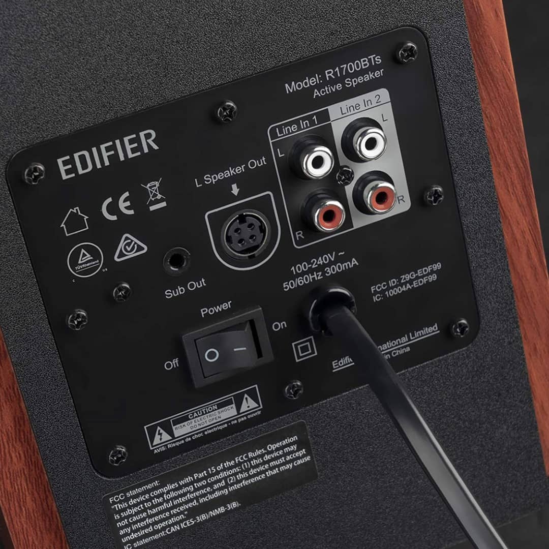 Loa Edifier R1700BTs 2.0 Màu nâu