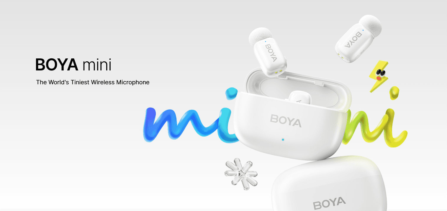 Microphone không dây BOYA mini-13 - Màu trắng 1