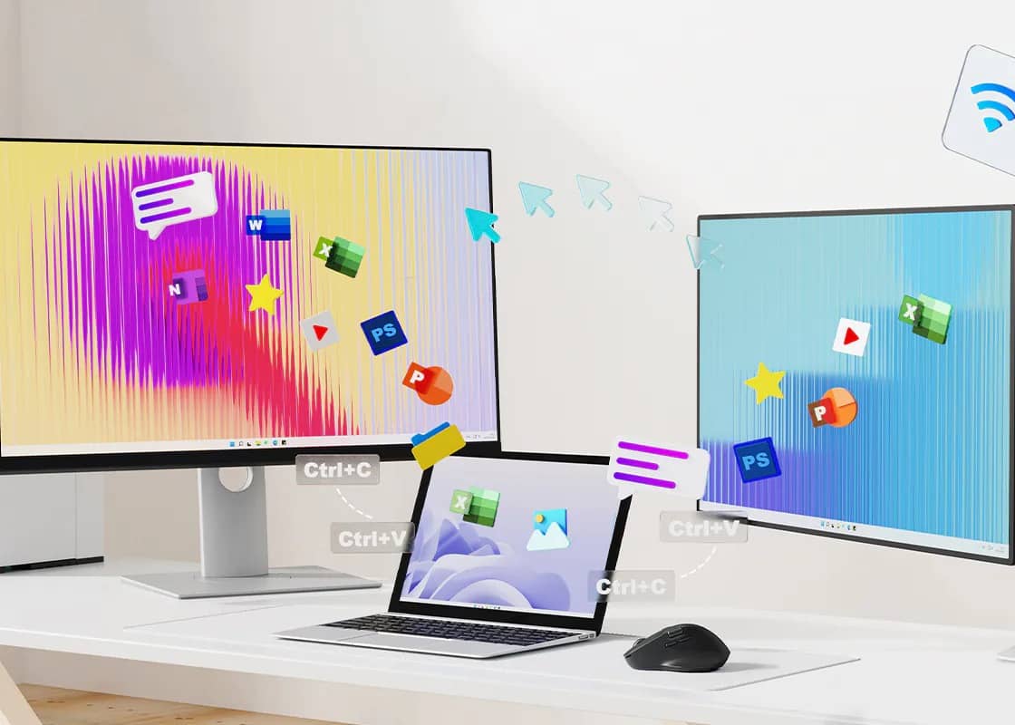 Chuột không dây Rapoo MT560 4