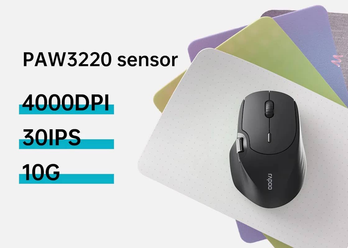 Chuột không dây Rapoo MT560 5