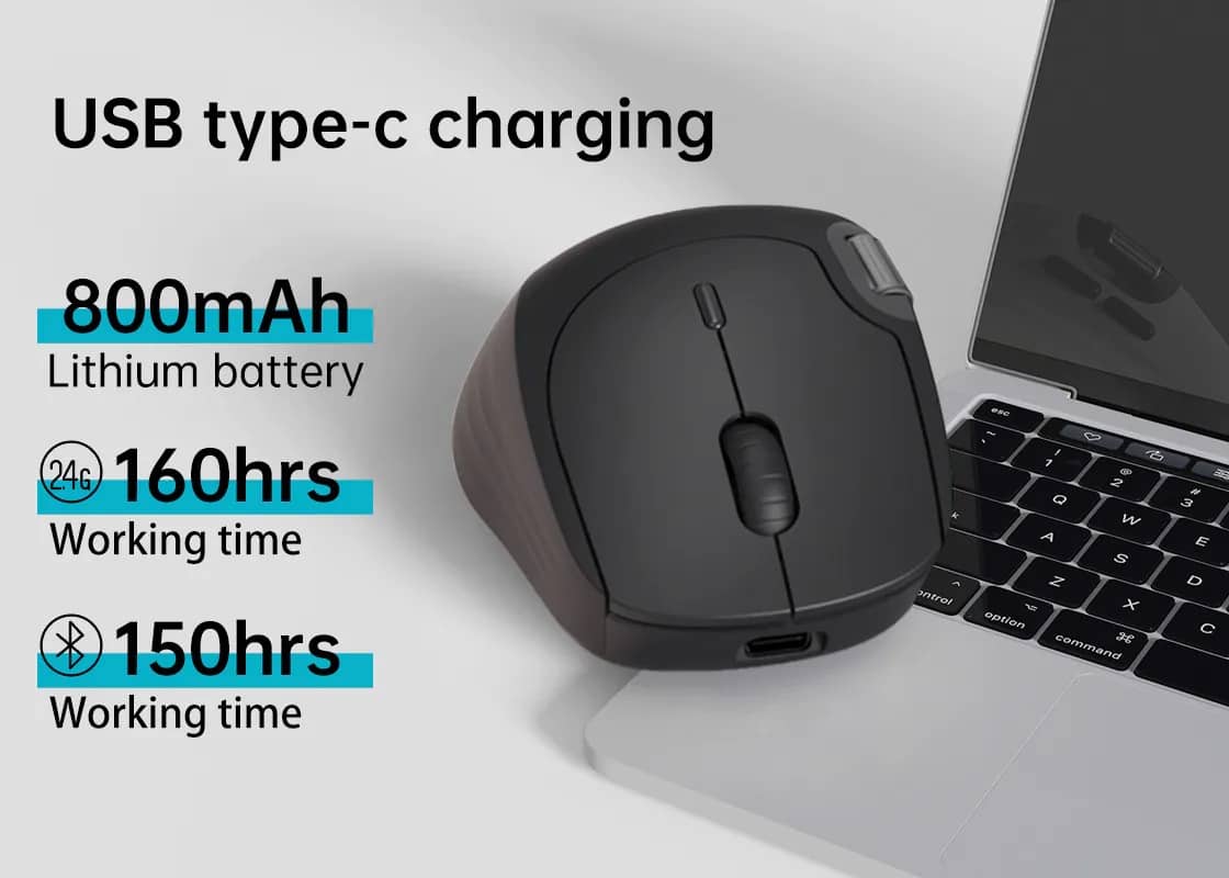 Chuột không dây Rapoo MT560 7