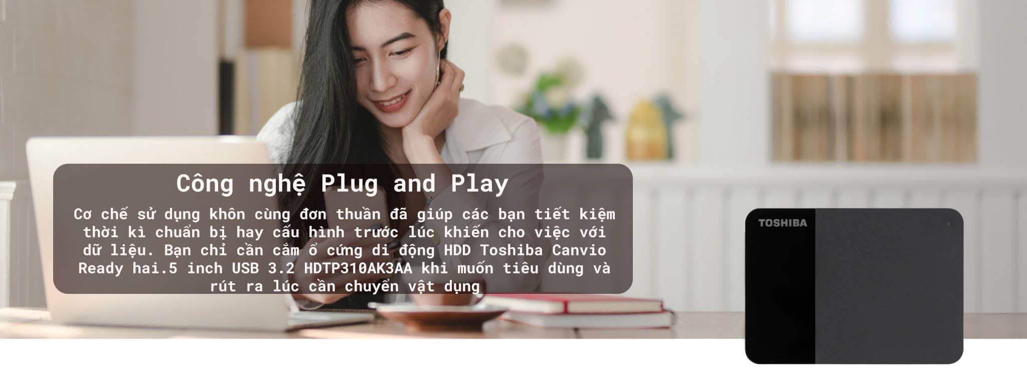 Ổ cứng di động USB 3.0 2.5 inch Toshiba Canvio Advance V10