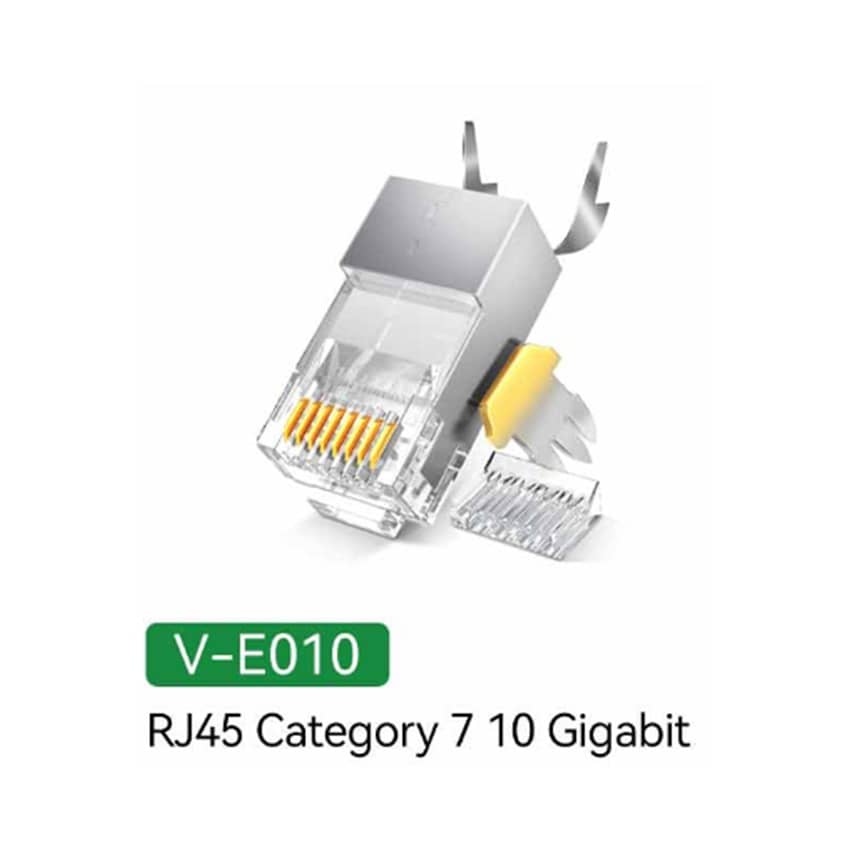 Hạt mạng RJ45 CAT7 (bọc săt) VEGGIEG 50U VE010