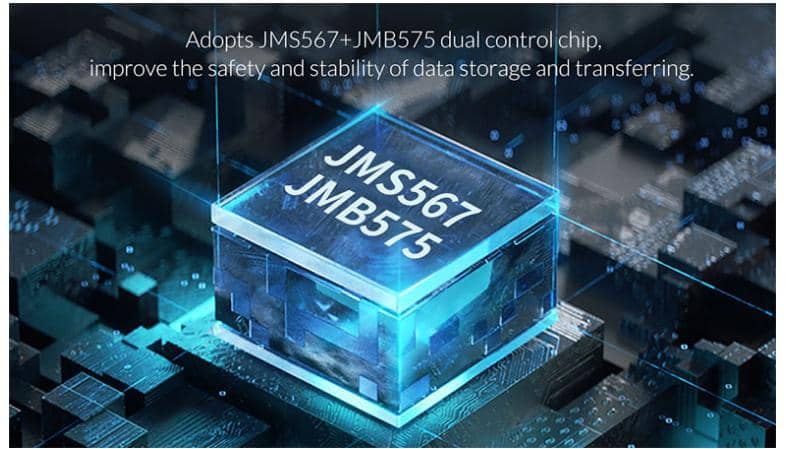 Hộp đựng 4 ổ cứng Orico 9548U3-BK Đen (Tương thích 3.5 inch và 2.5 inch)