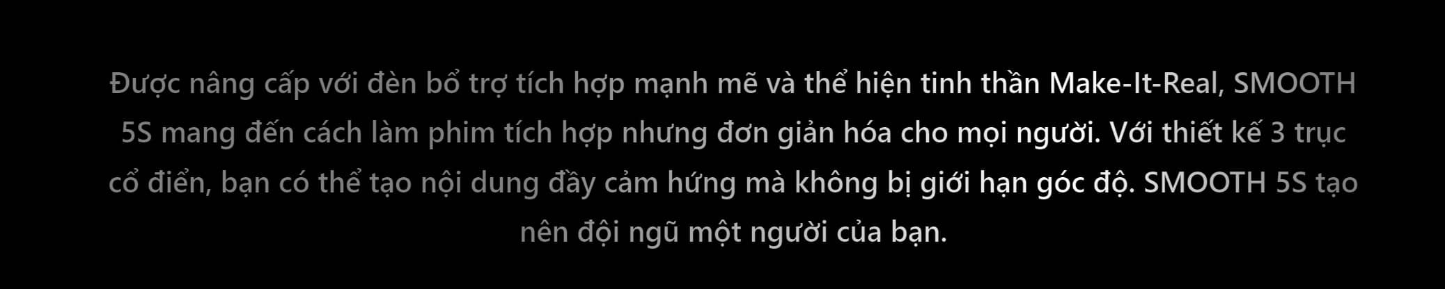 Gimbal Zhiyun Smooth 5S