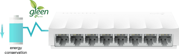 Switch TP-Link LS1008 8 Port 4