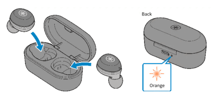 cách sạc tai nghe không dây
