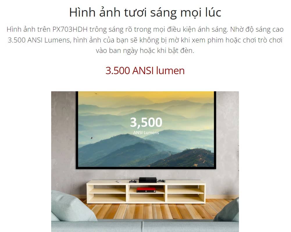 Máy chiếu ViewSonic PX703HDH