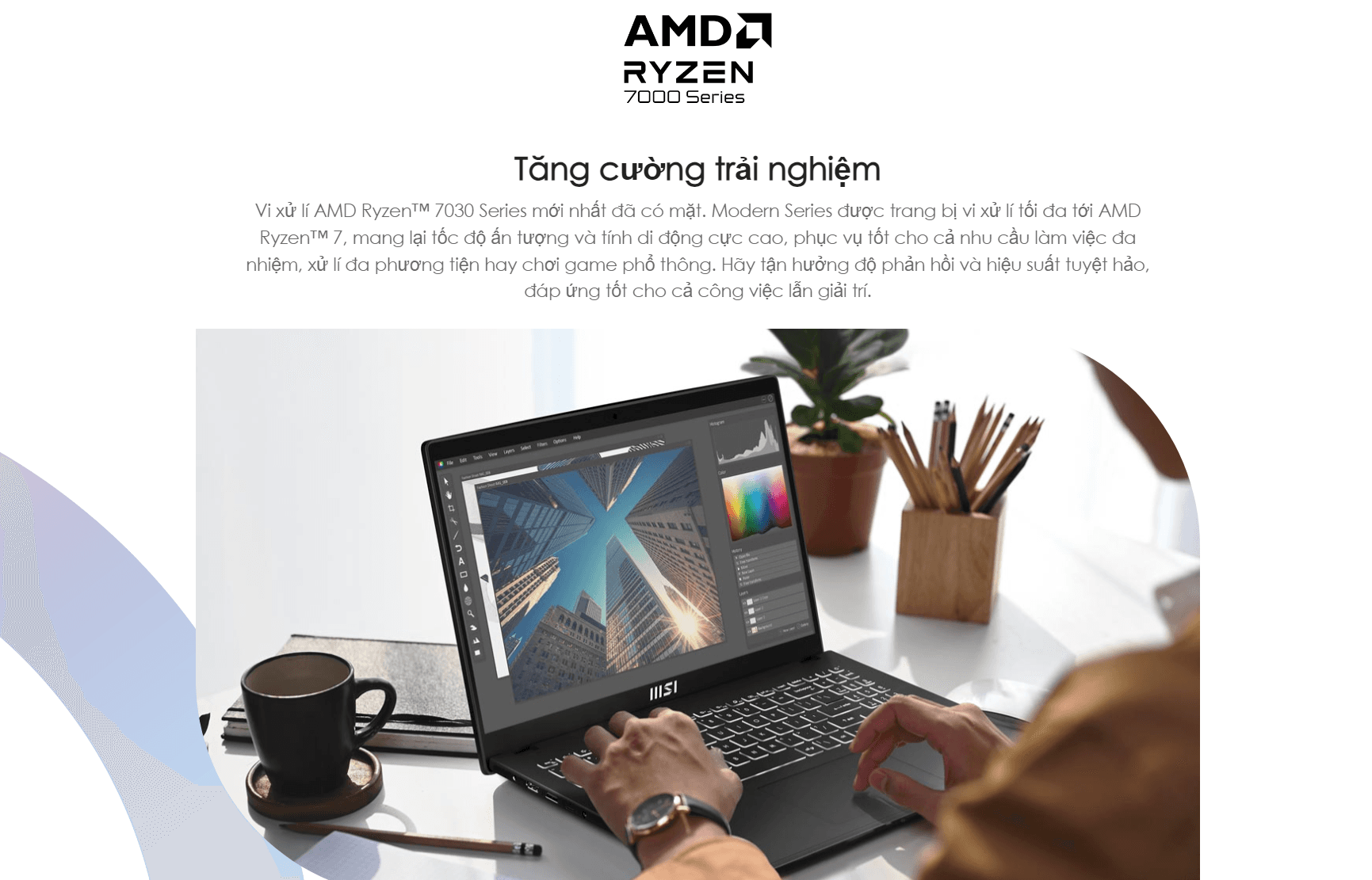 Laptop MSI Modern 15 (B7M-238VN) 