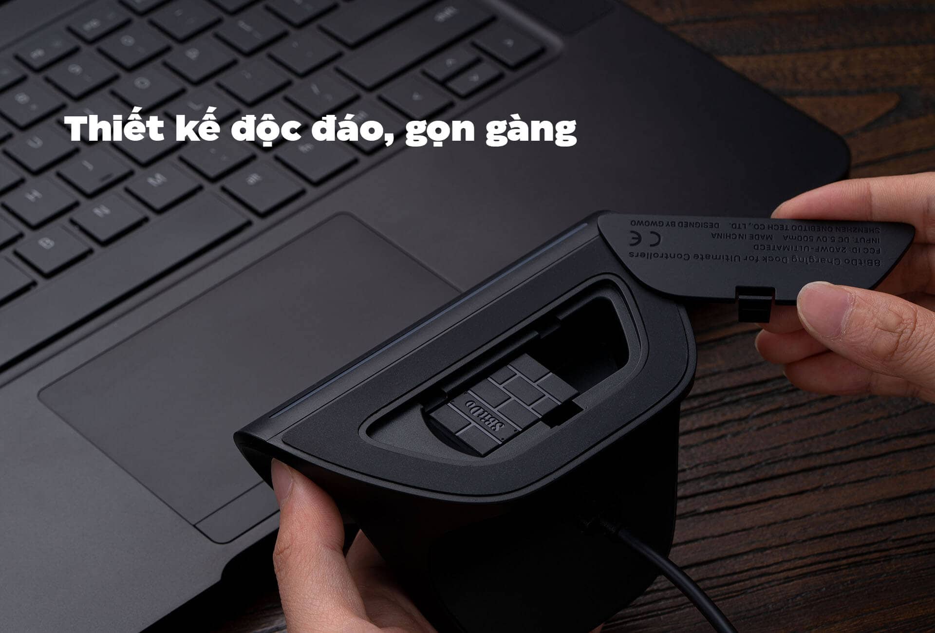Tay cầm chơi game 8BitDo Ultimate 2.4G Controller Kèm Dock Sạc Màu Hồng 5