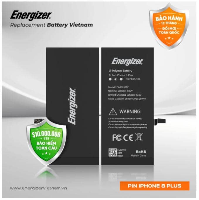 PIN ENERGIZER iPhone 6S Plus