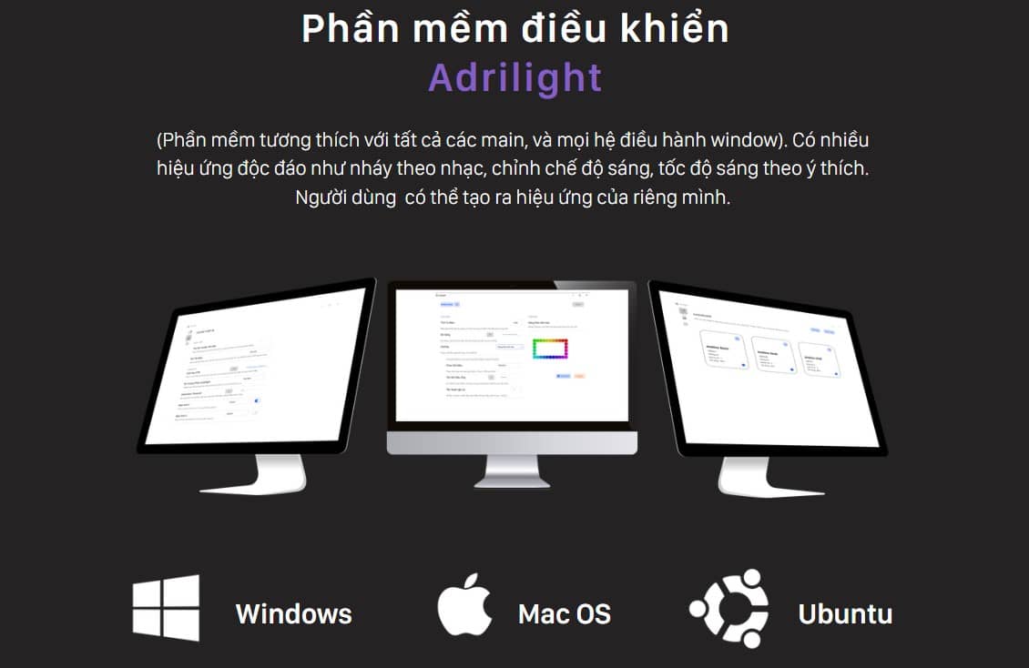 Bộ đèn LED dán cạnh bàn Ambino Edge 