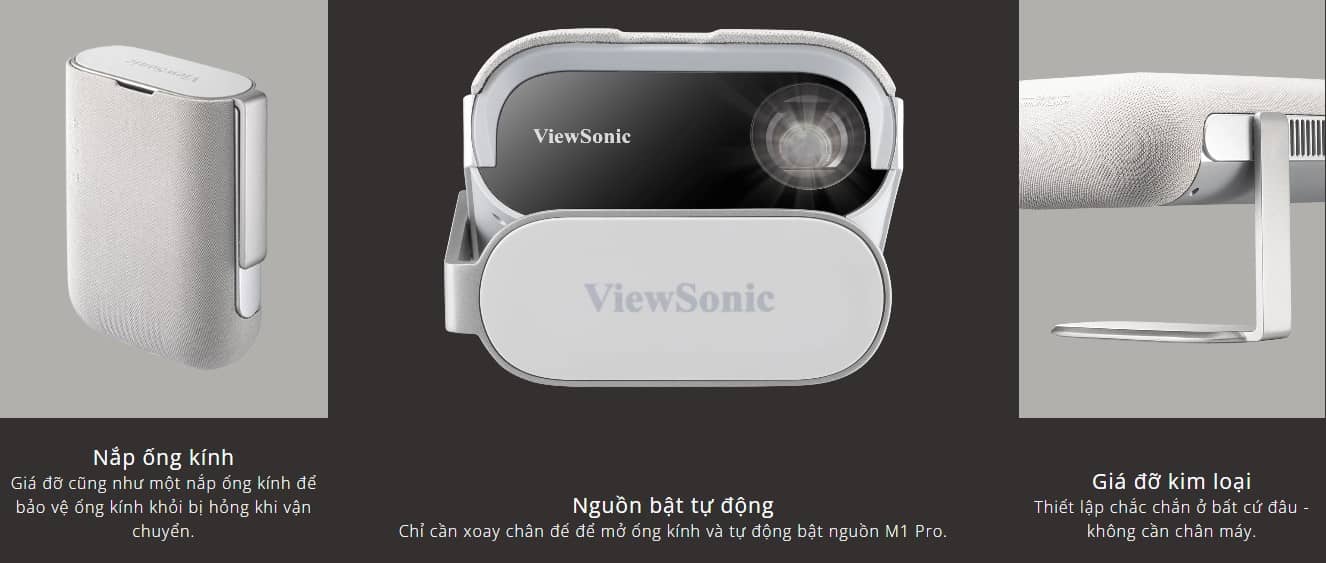 Máy chiếu mini LED ViewSonic M1 Pro