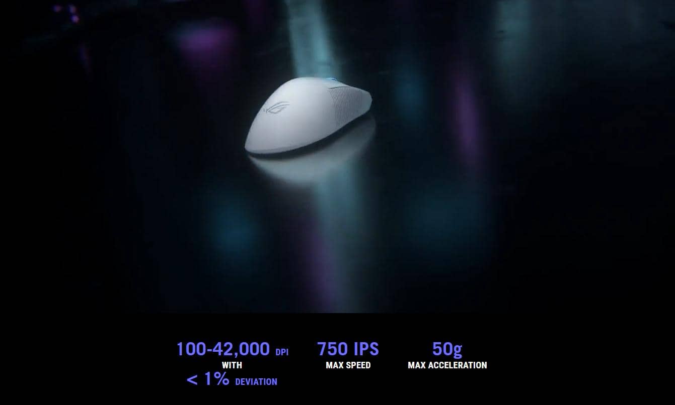 Chuột Gaming không dây Asus ROG Keris II Ace ảnh 7