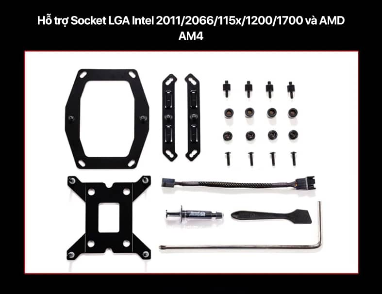 Tản nhiệt khí Jonsbo HX6210 ( Kèm sẵn Backplate 1700 Jonsbo)