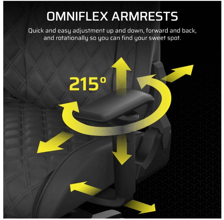 Ghế game Corsair TC500 LUXE Sherwood 4