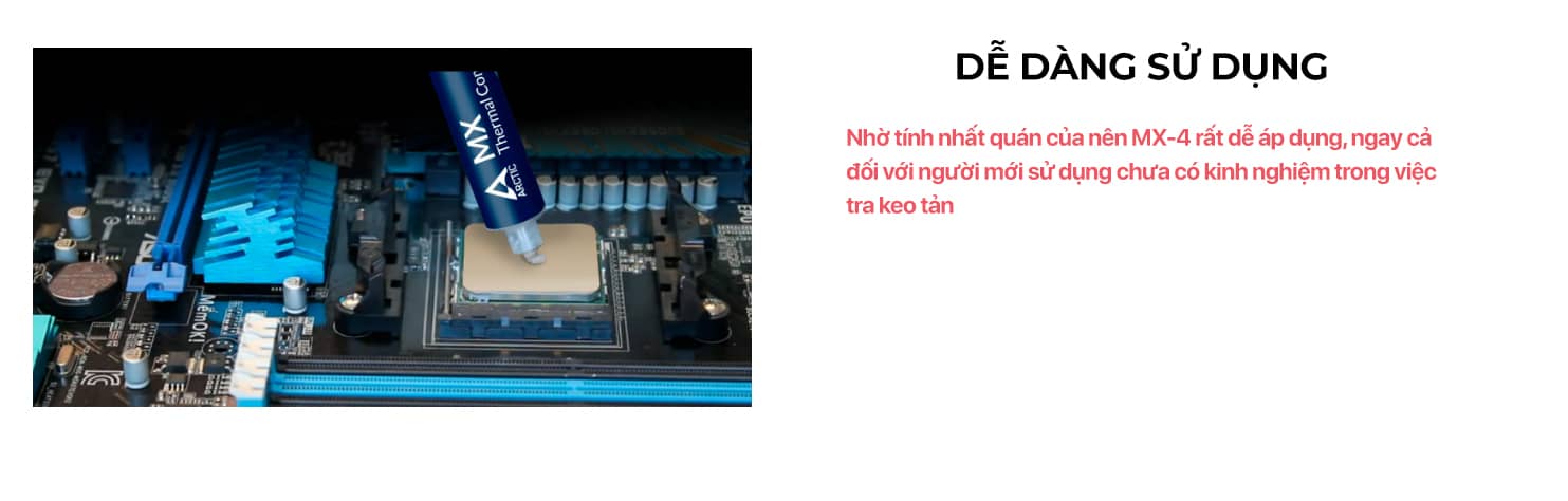 Keo Tản Nhiệt Arctic MX-4 - 4 gram (Phiên bản 2022)
