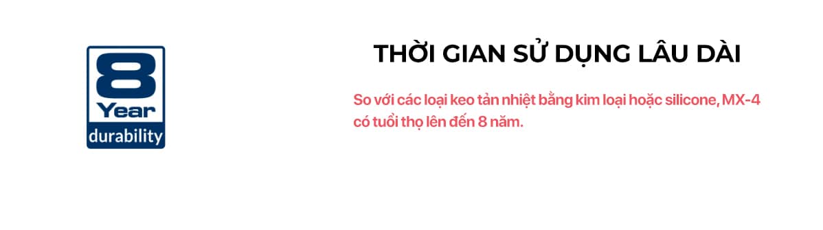 Keo Tản Nhiệt Arctic MX-4 - 4 gram (Phiên bản 2022)