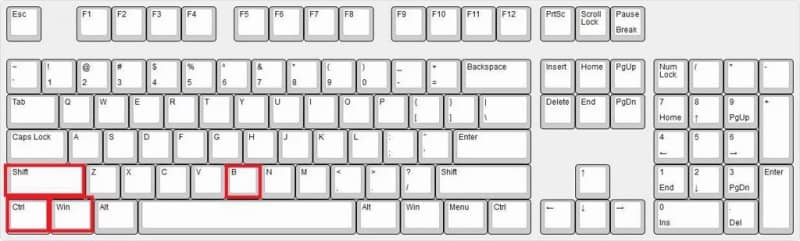 Reset VGA card màn hình thông qua tổ hợp phím