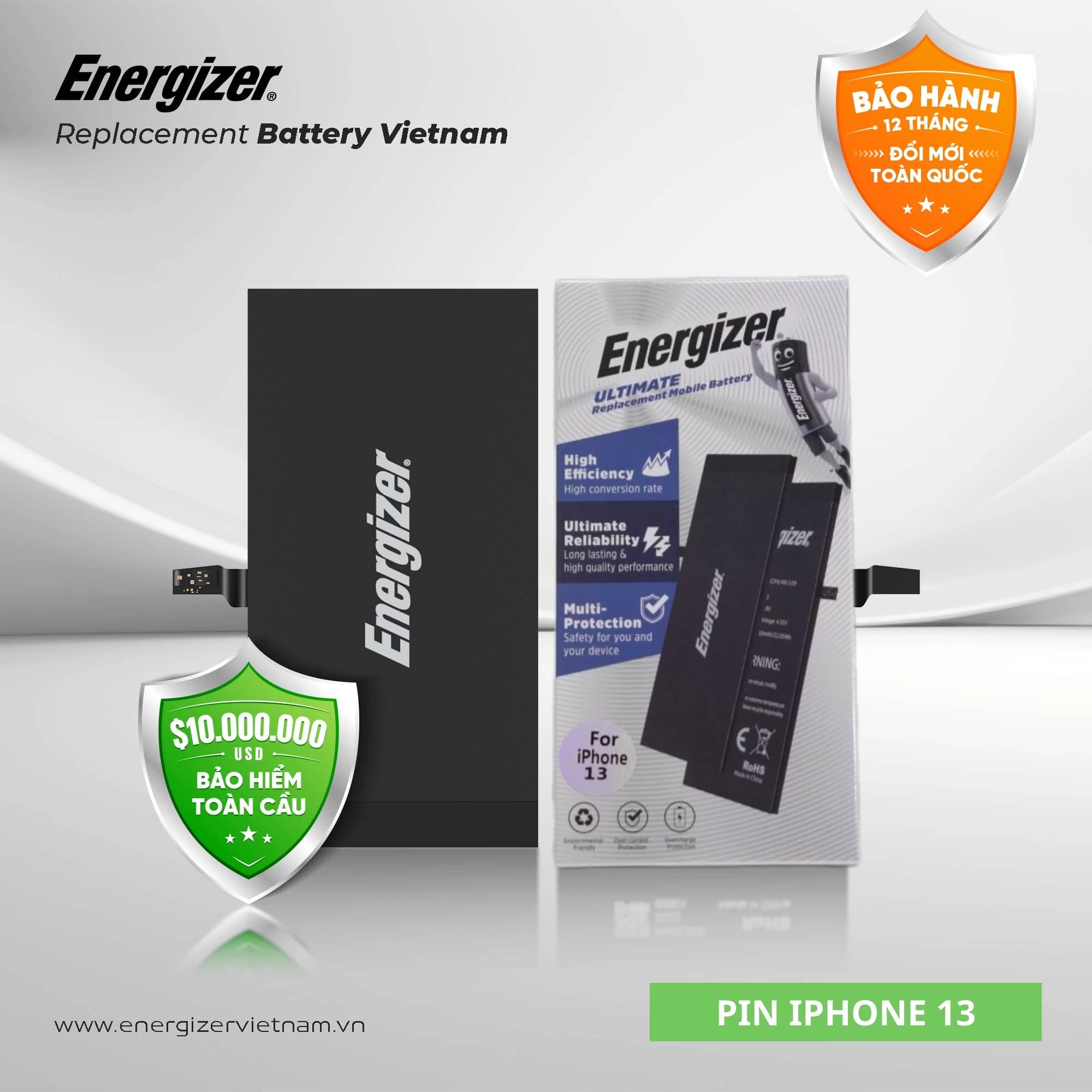 PIN ENERGIZER iPhone 13 Pro (ECA13P3095P)