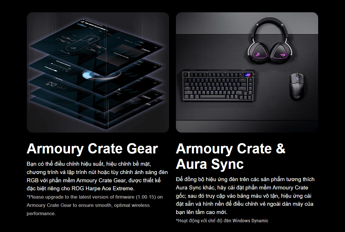 Chuột gaming ASUS ROG Harpe Ace Extreme 14