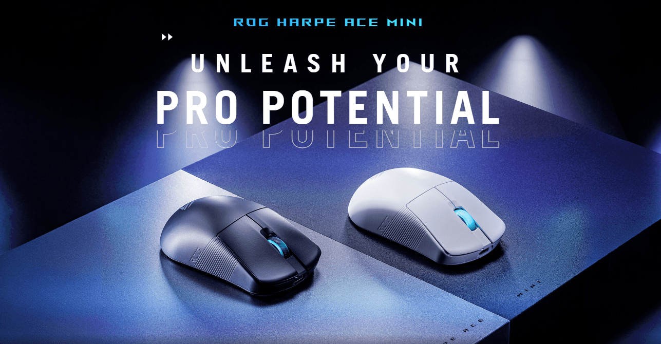Chuột Gaming Asus ROG Harpe Ace Mini Black 1