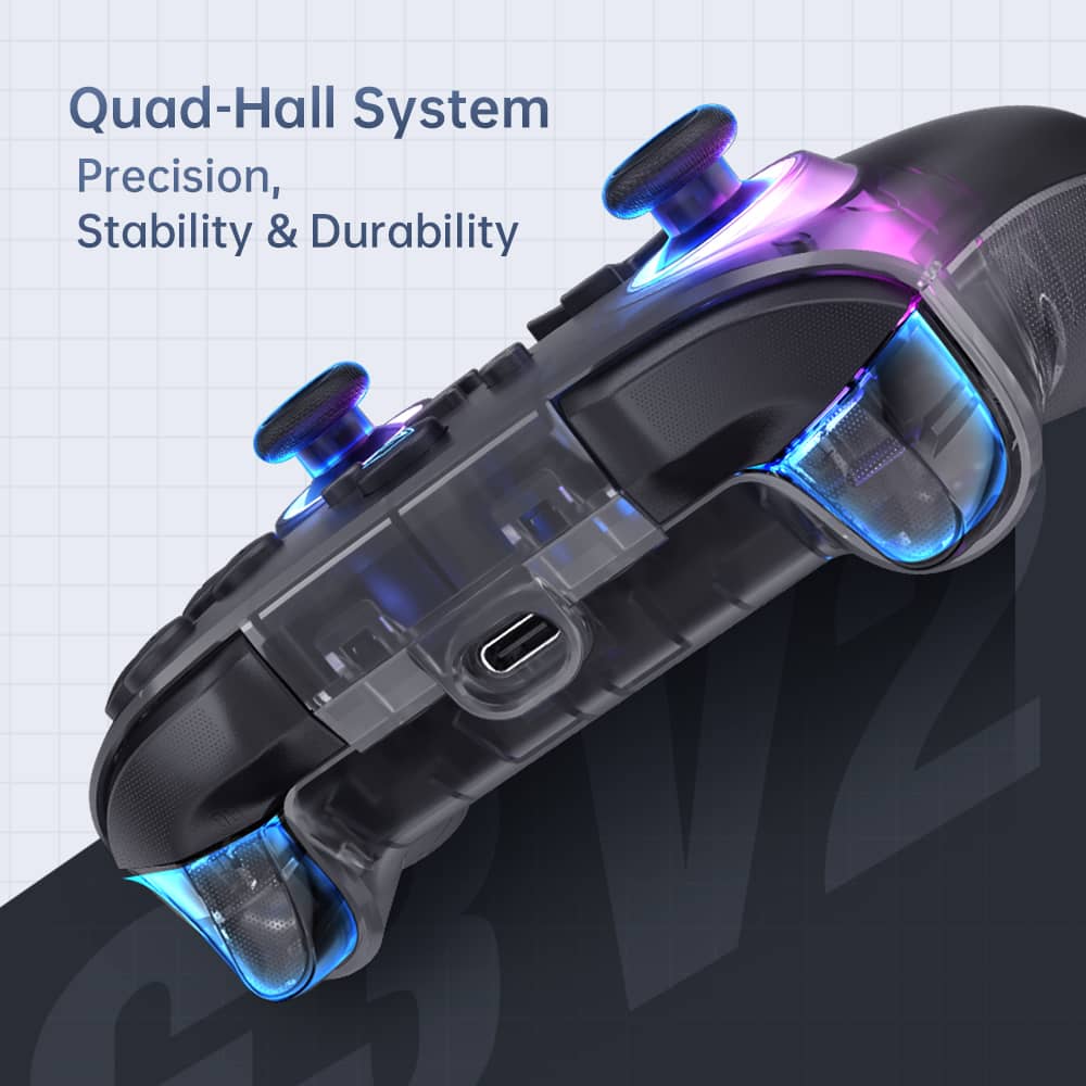 Tay cầm Macheike G3 V2 Tri-mode Kèm Dock Sạc 3