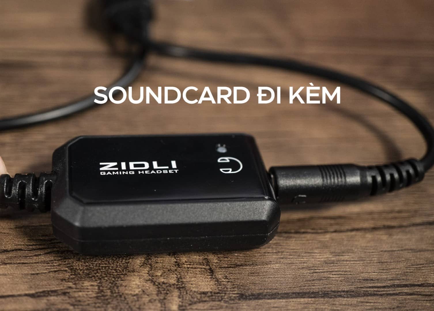 Tai nghe Zidli FCORE FH18U Black (7.1,USB, LED)