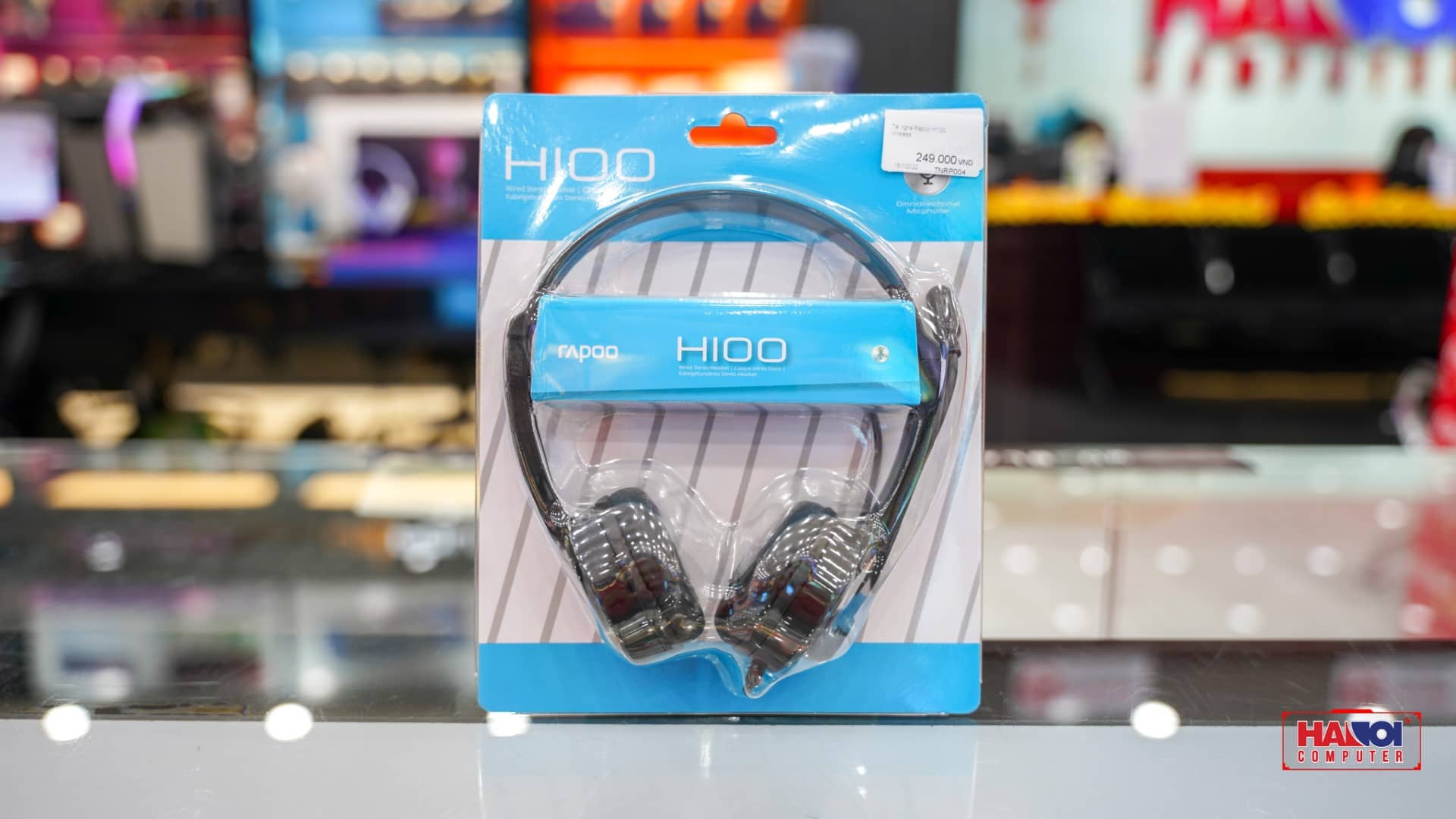 Tai nghe có dây Rapoo H100 Đen