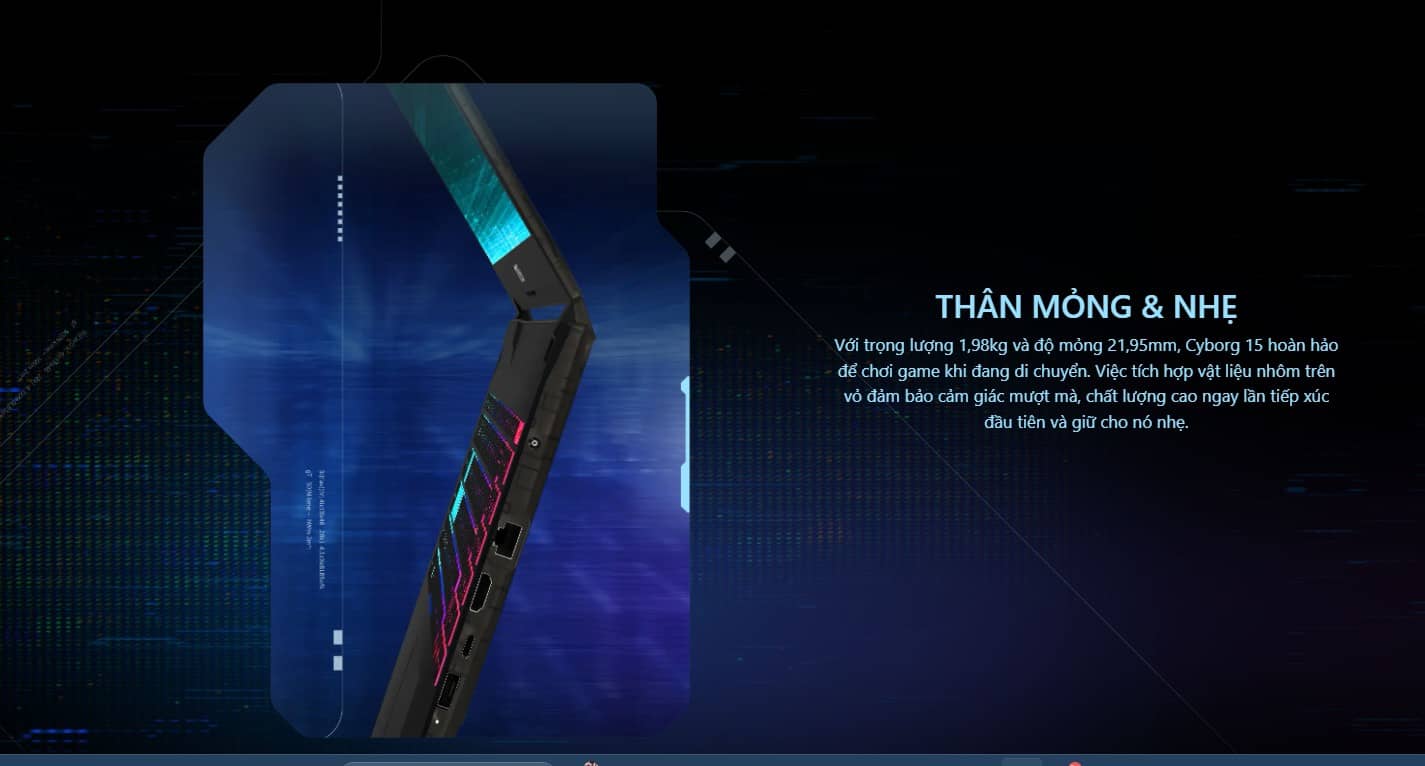 THÂN MỎNG & NHẸ