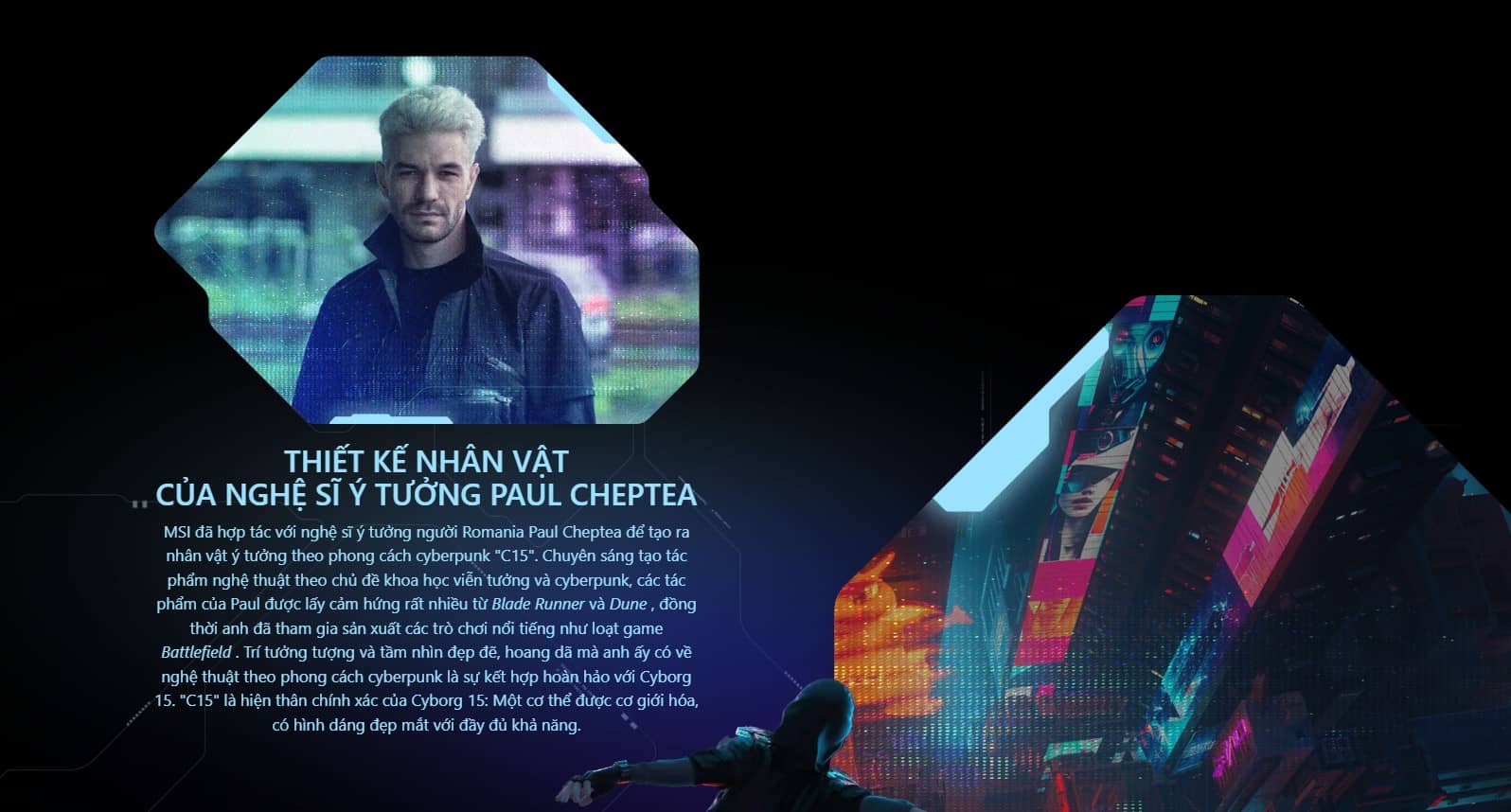 THIẾT KẾ NHÂN VẬT CỦA NGHỆ SĨ Ý TƯỞNG PAUL CHEPTEA