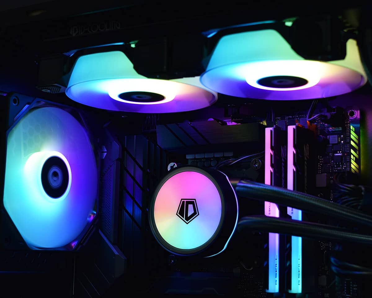 Vỏ Case VITRA ATLANTIS X6 3Fan RGB White (MATX/Màu Trắng/Rad 240) (