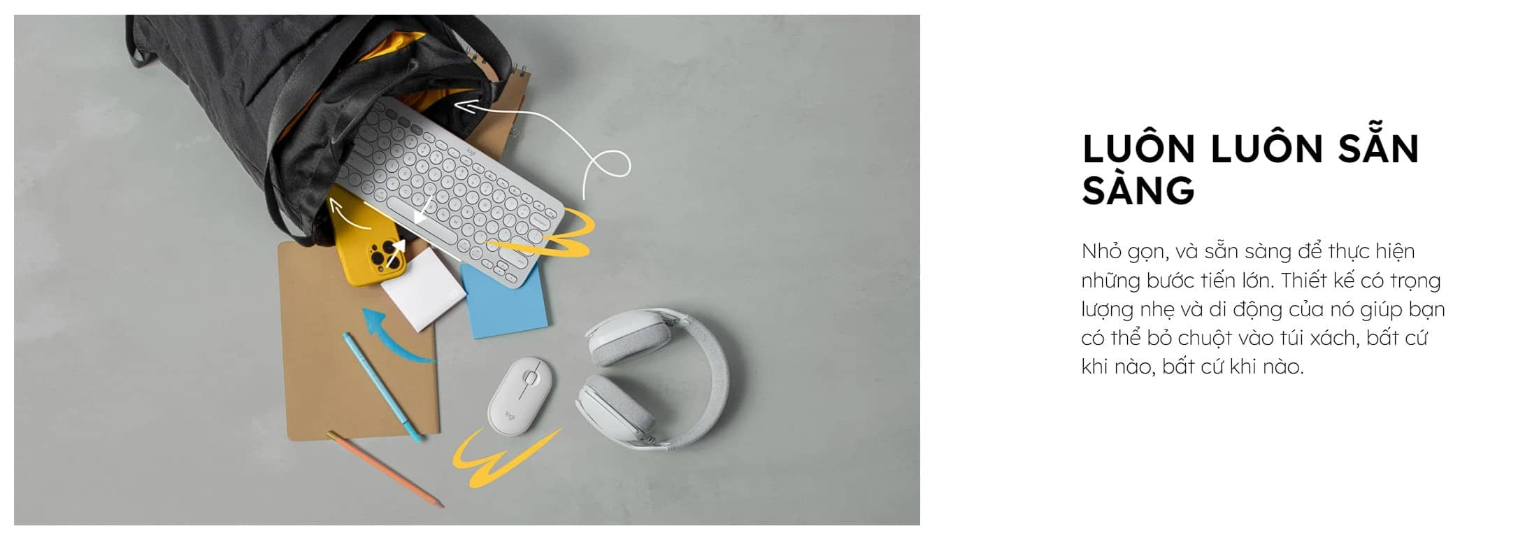 Chuột không dây Logitech Pebble M350s