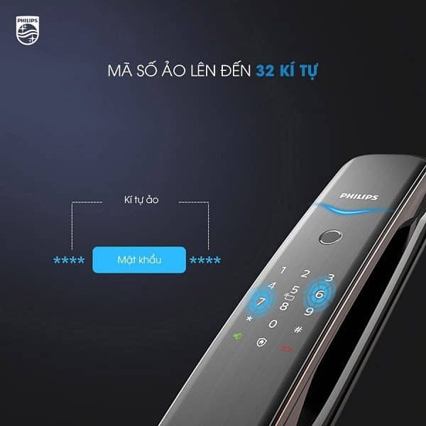 Khóa thông minh Philips DDL702E-5HWS 11