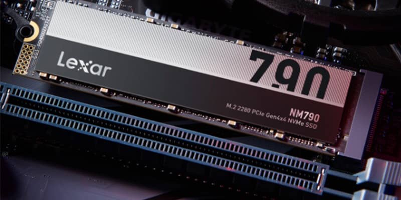 Ổ cứng SSD Lexar NM790 500GB M.2 2280 PCIe 4x4 (Đọc 6400MB/s - Ghi 2900MB/s) - (LNQ790X500G-RNNNG) 2