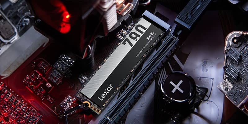 Ổ cứng SSD Lexar NM790 500GB M.2 2280 PCIe 4x4 (Đọc 6400MB/s - Ghi 2900MB/s) - (LNQ790X500G-RNNNG) 3