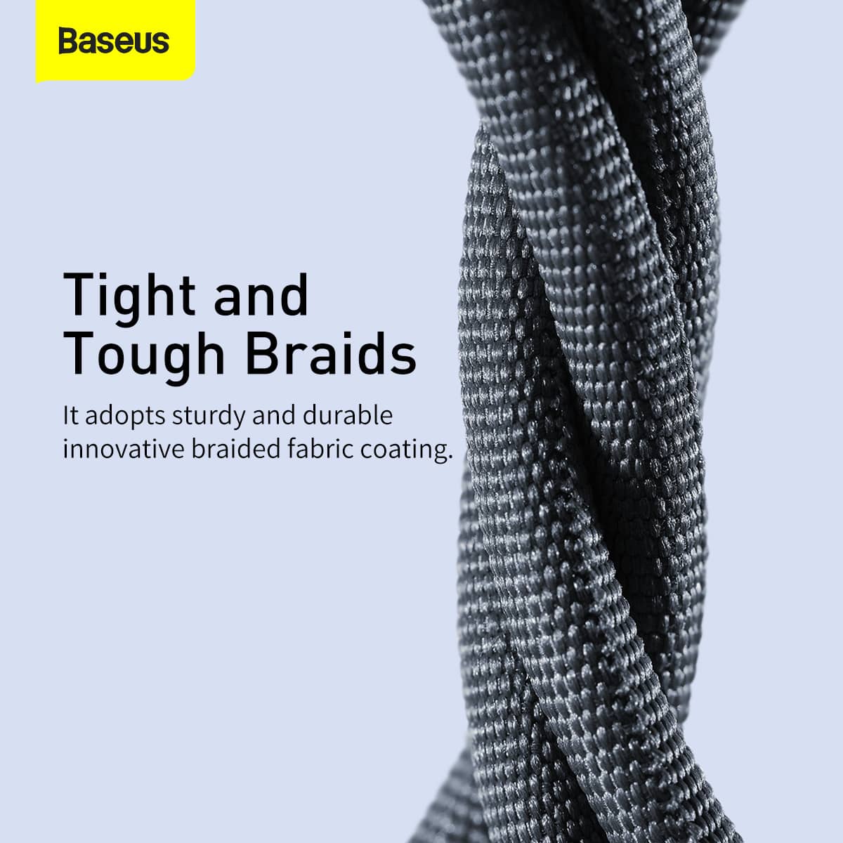 Cáp sạc nhanh Baseus Crystal Shine Series USB to iP 2.4A 2m - Màu đen  ảnh 1