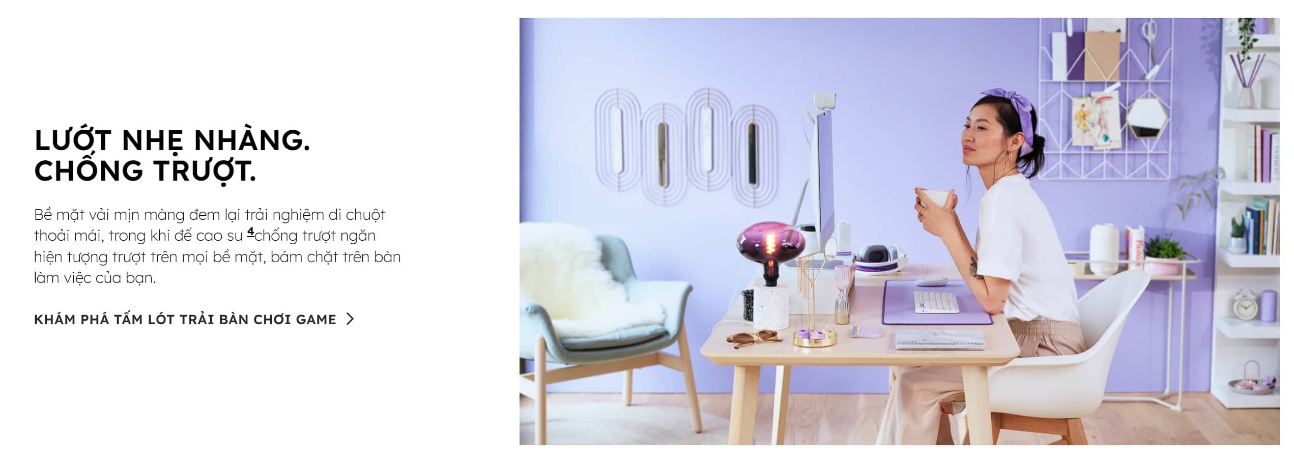 Bàn di chuột LOGTECH DESK MAT STUDIO SERIES