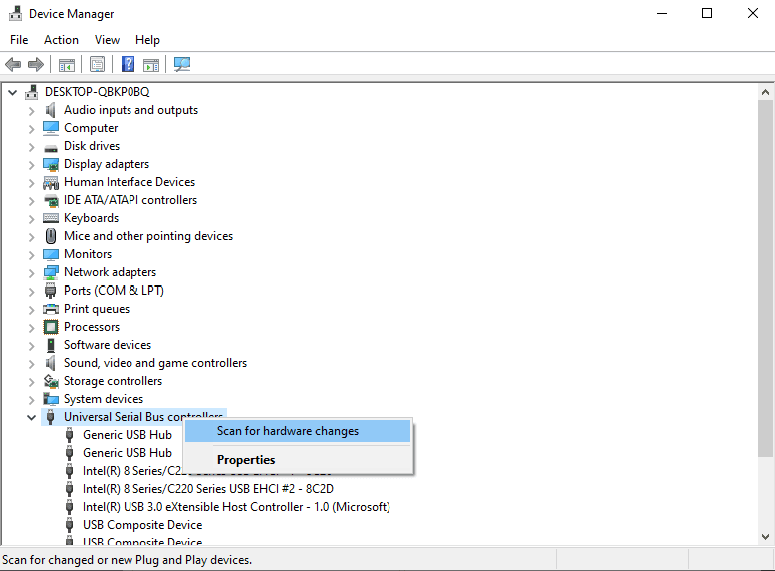 sửa USB không nhận