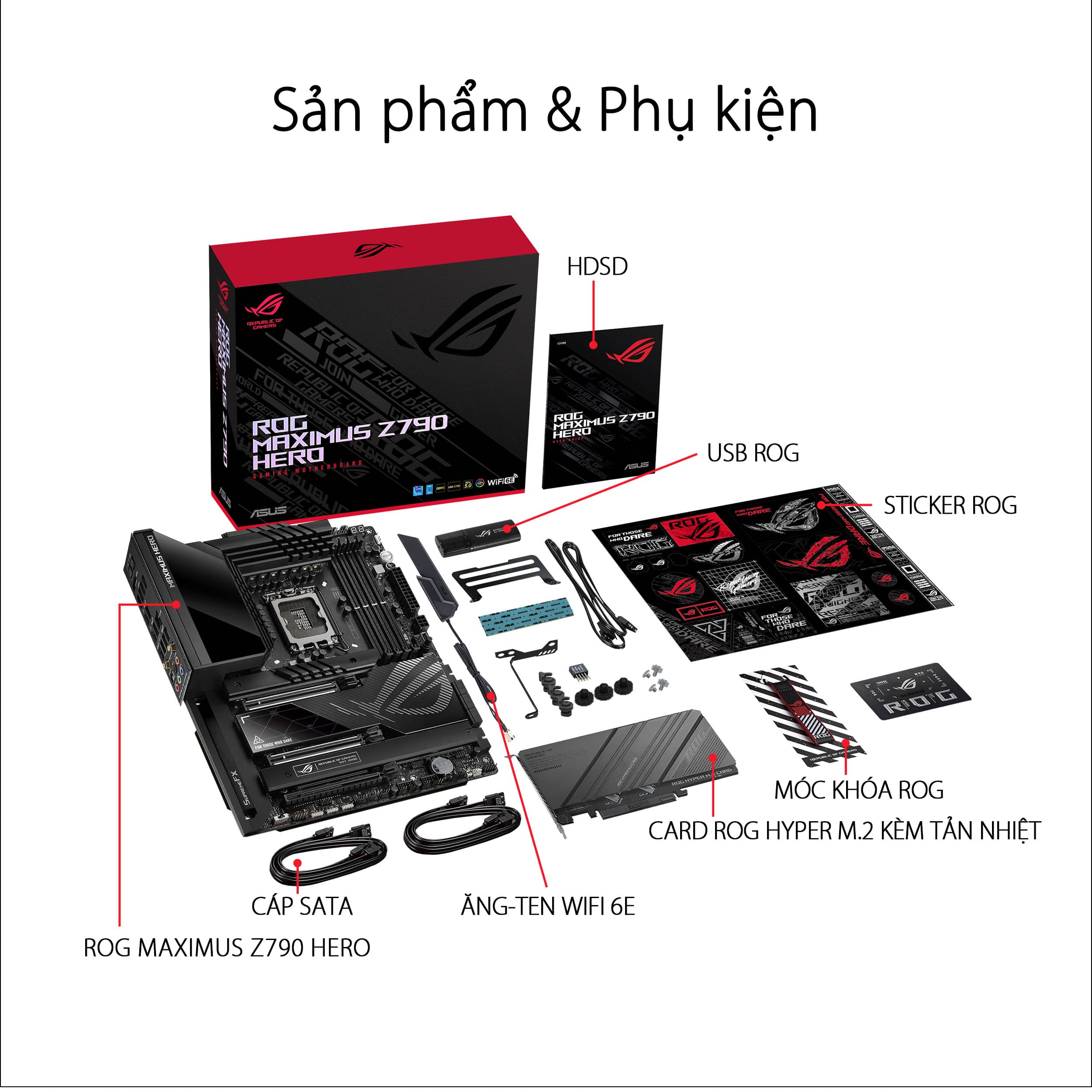 Mainboard ASUS ROG MAXIMUS Z790 HERO