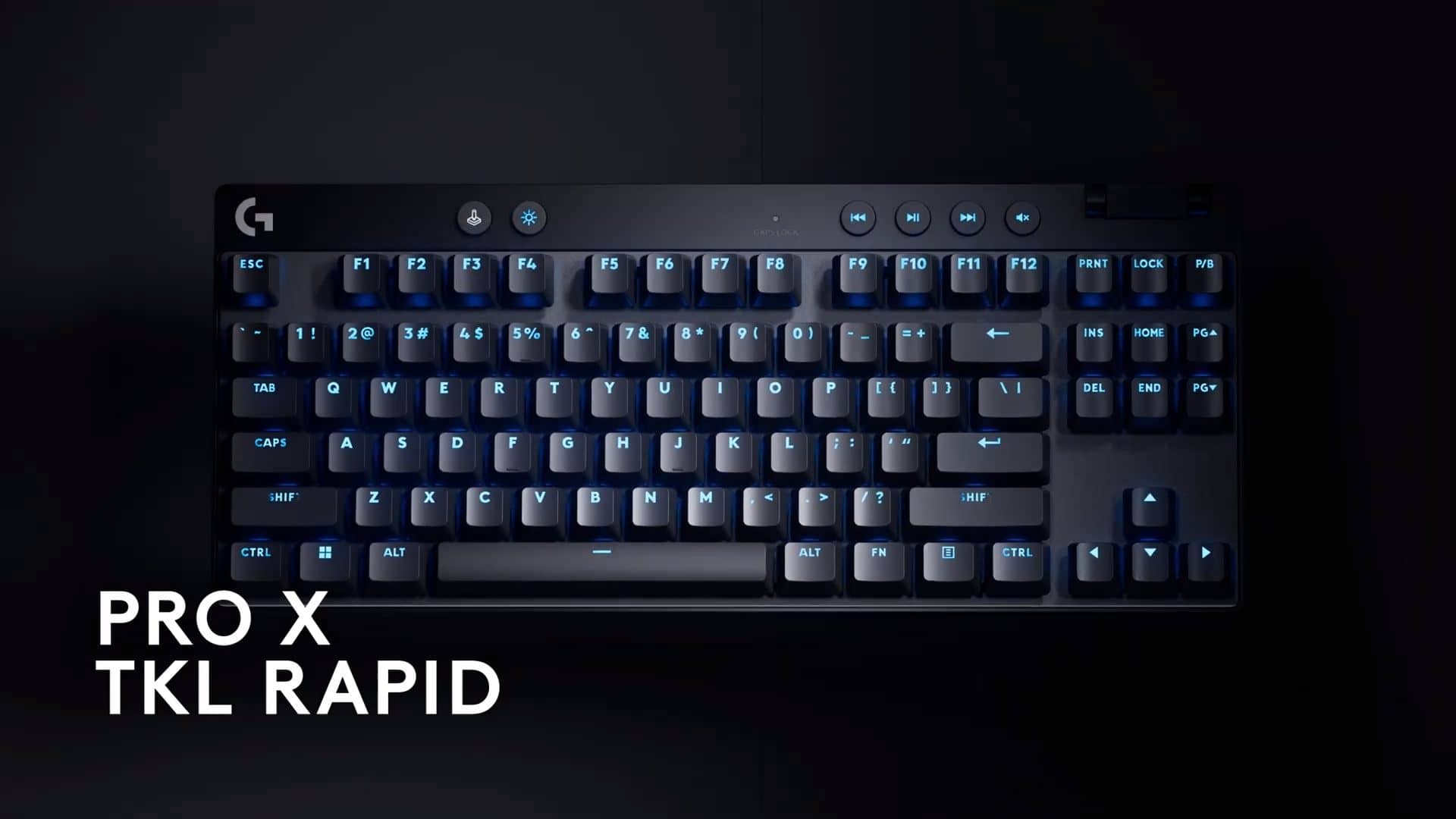 Bàn phím HE Logitech PRO X TKL RAPID (Màu Đen) 1