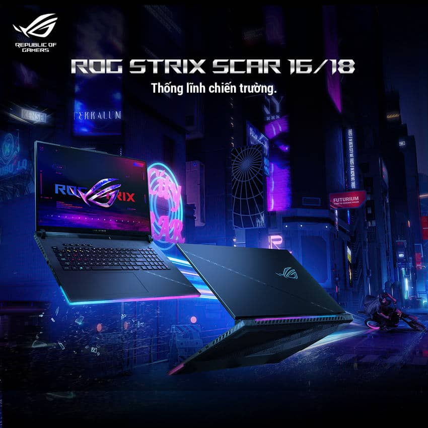 ROG Strix SCAR 16 và 18