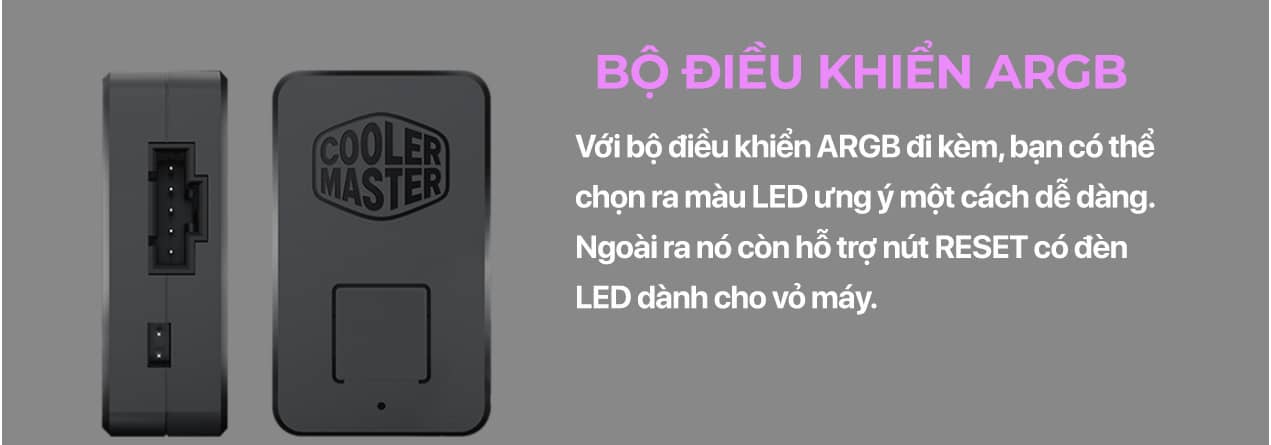 Fan Case CoolerMaster SickleFlow 120 ARGB 3 in1