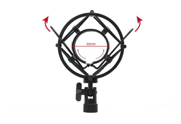 Microphone Shock Mount HyperWork MAS01-1 6