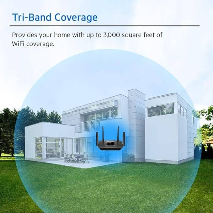 Bộ phát wifi Linksys MR9000X Tri Band AC3000 - Cũ đẹp (Full box) 2