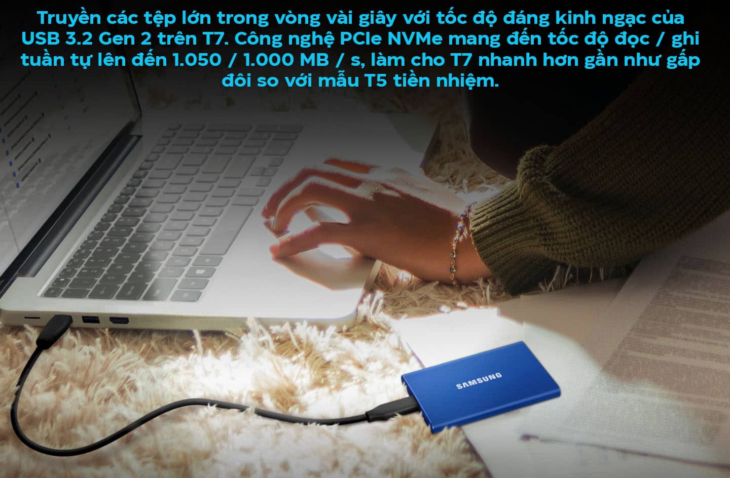 Ổ Cứng Di Động SSD Samsung T7 Portable