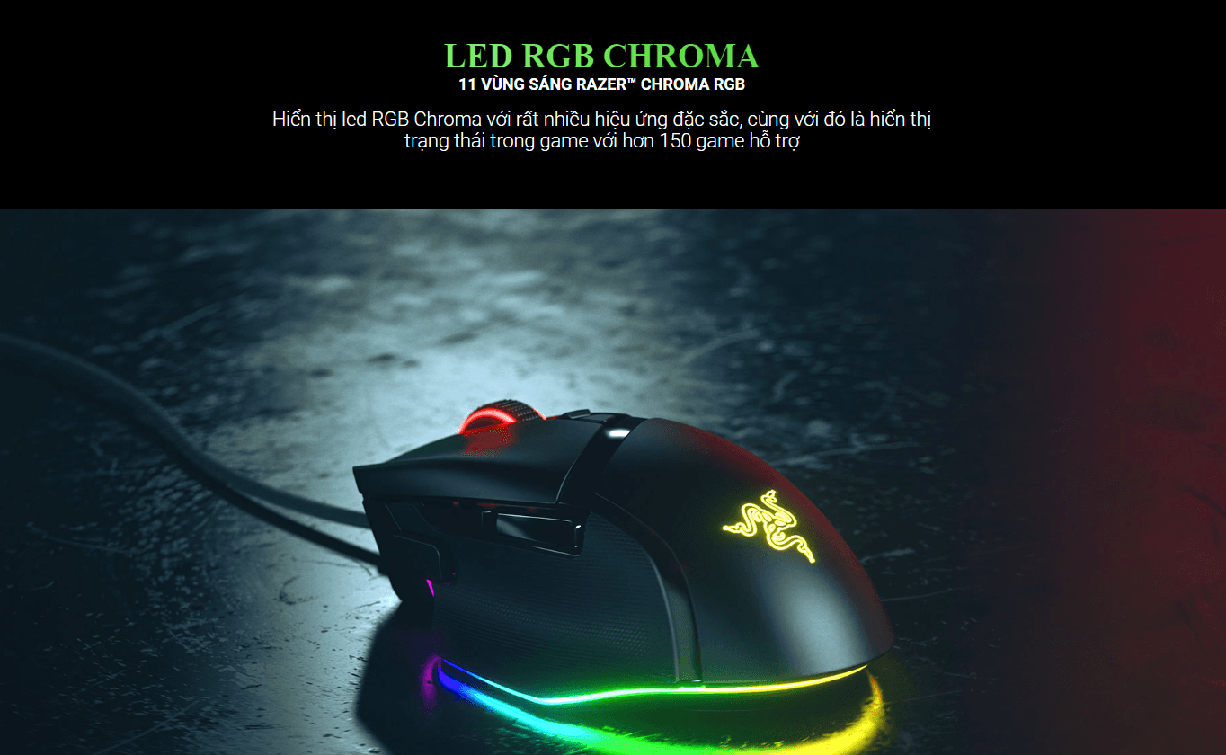 Chuột Razer Basilisk V3 (RZ01-04000100-R3M1) 6