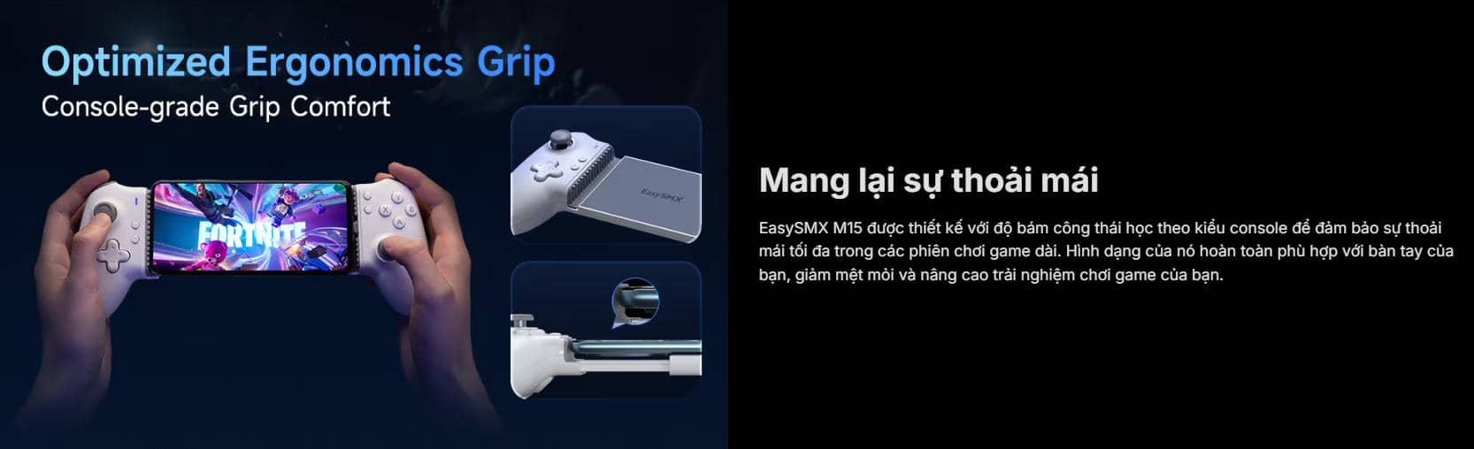 Tay cầm chơi game cho Mobile EasySMX M15 2